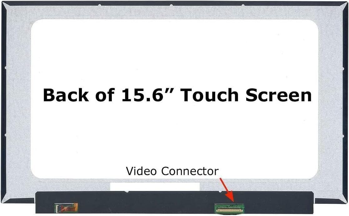 15.6" New Screen Replacement for HP 15-FC0XXX 15-FD0XXX 15-FD0023DX 15-FD0213NR 15-FD0005DX 15-FC0025DX PN N41933-001 LCD Display Panel (HD 1366 * 768 40 Pins Touch)