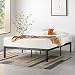Best Price Mattress California King Bed Frame - 14 Inch Metal Platform Beds [Model E] w/ Steel Slat Support (No Box Spring Needed), Black