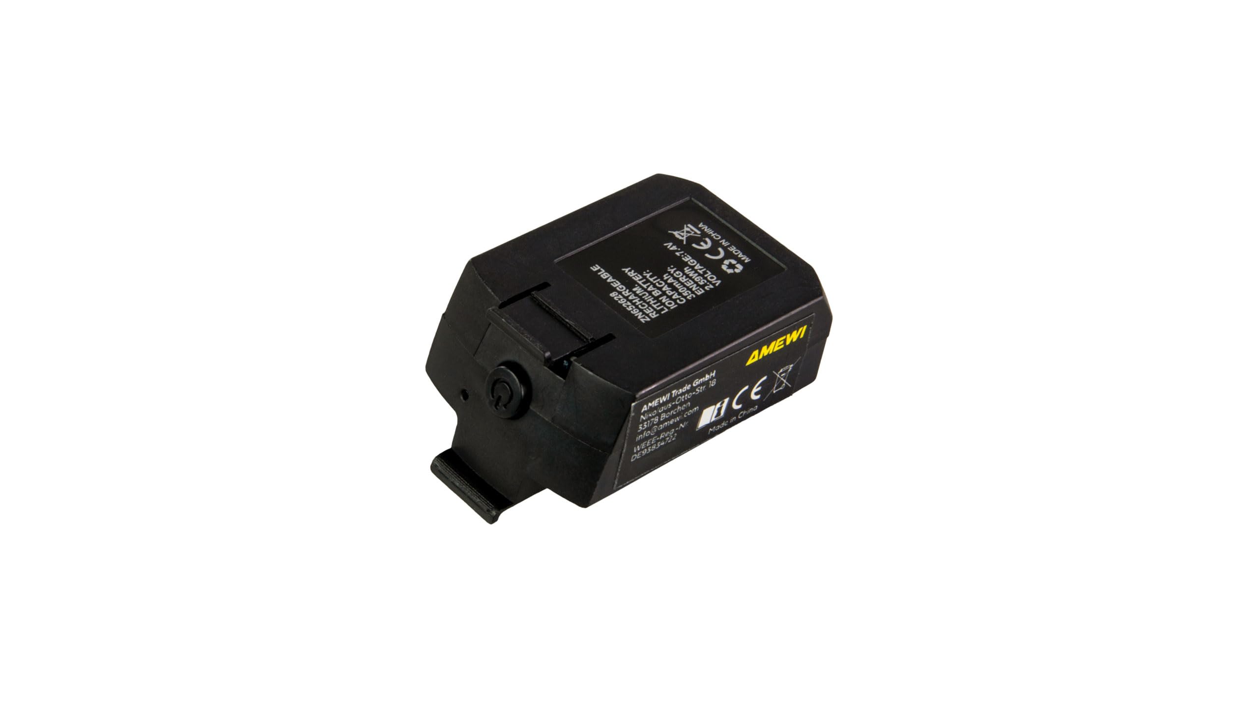 Amewi RC Helikopter MD500 Li-Po Akku 350mAh silber/rot (25354)