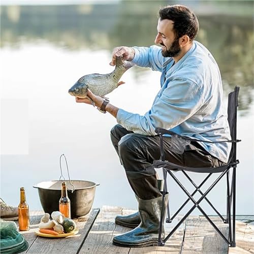 Fauteuil de camping pliable et portable pour voyage et patio