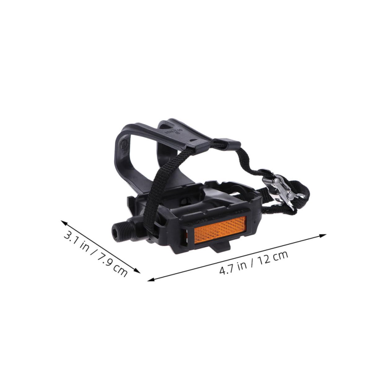 2 Pares Correas para de Bicicleta Ajustables Correas de Nylon Antideslizantes para Dedos Compatibles con para Ciclismo de Interior y Exterior