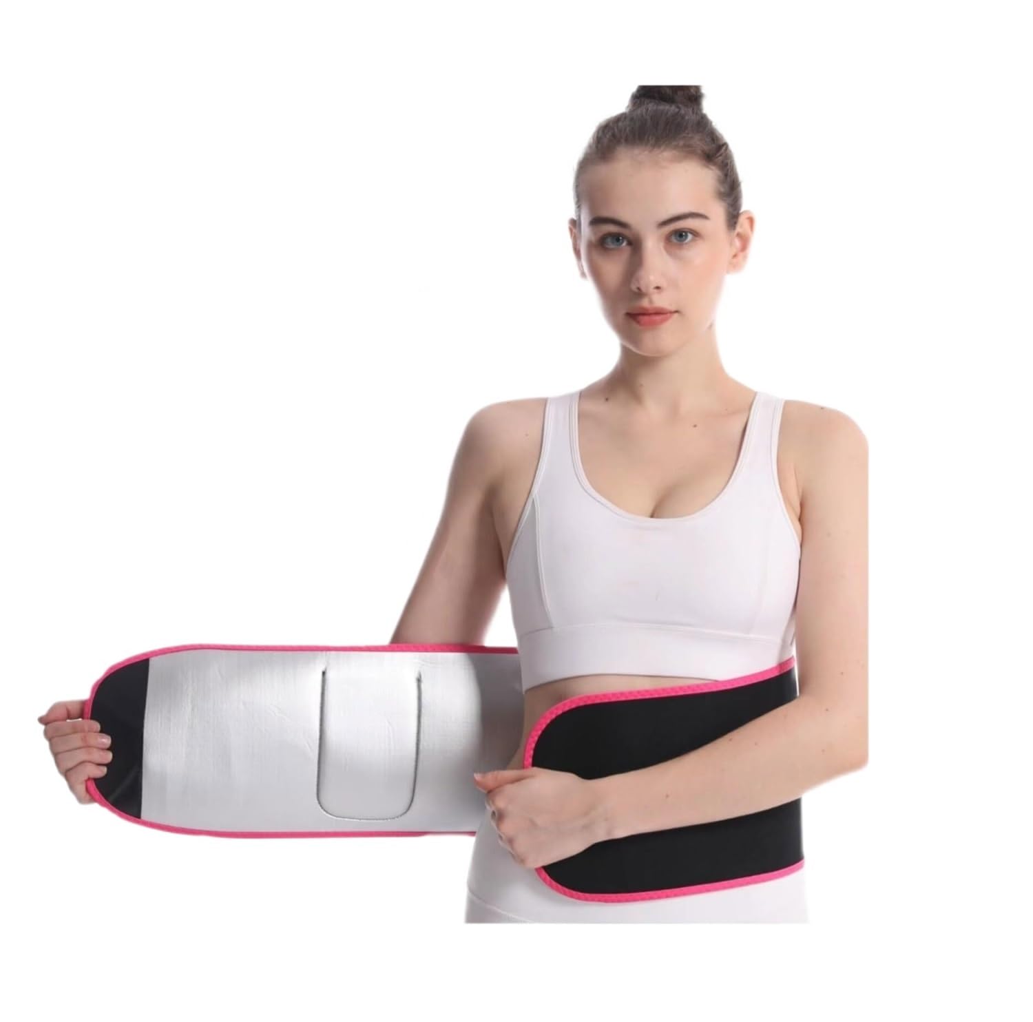 Entrenador De Cintura Cinturón De Sudoración Para Sauna, Entrenador De Cintura Ajustable, Entrenador De Cintura Para Bajar De Peso Que Aumenta La Transpiración Fajas Reductoras Abdomen