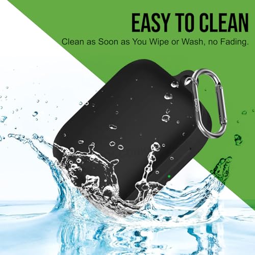 Image of Silicone Case Cover Compatible for OnePluss Buds 3 -Black