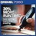 Dremel 7350-5 Cordless Rotary Tool Kit - Includes 4V Li-ion Battery and 5 Rotary Tool Accessories - Ideal for Light DIY Projects and Precision Work
