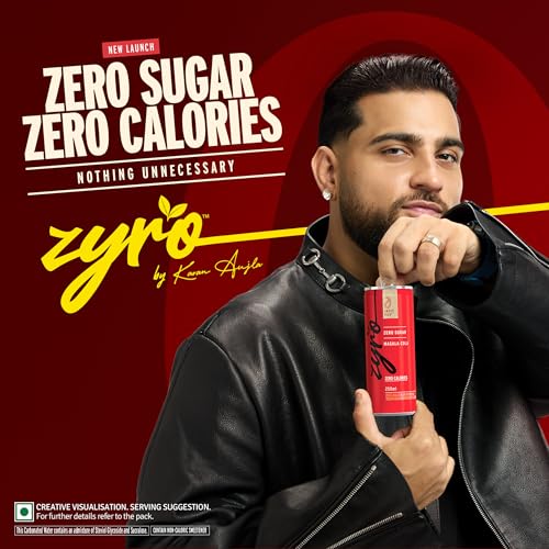 Image of Zyro by Karan Aujla Zero Sugar Masala Cola (250ml)