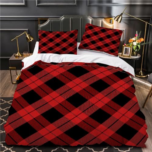 RFFLUX 3D Weihnachten Bettwäsche Set 135x200 cm 2teilig Weiche und...