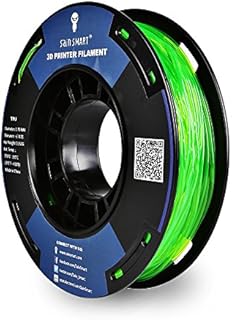 SainSmart - TPU-GRN-0.25KG1.75 SAINSMART 1.75mm 250g Flexible TPU 3D Printing Filament, Dimensional Accuracy +/- 0.05 mm (Green)