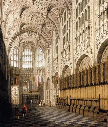 Impression sur toile Canaletto Westminster au rendu artistique premium