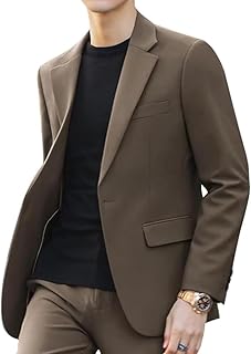 [LumaCove] メンズ テーラードジャケット カジュアル ブレザー 無地 長袖 大きいサイズ 通勤 通学 春秋冬 シンプル アウター非公式