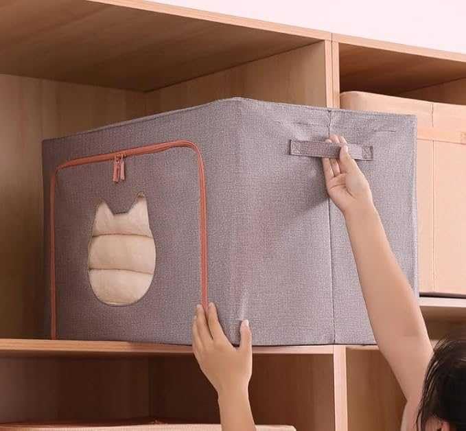 Scatole portaoggetti, Sacchi per trasloco, Borse per riporre Vestiti, Organizer, Coperte, organizzazione e smistamento di Vestiti, scatole portaoggetti sotto Il Letto, co,E-40 * 30 * 20cm