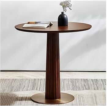 【渋谷区代々木 直接渡し可】丸テーブル　ミッドセンチュリー　ウォルナット 51BfSytTtGL._AC_UF350,