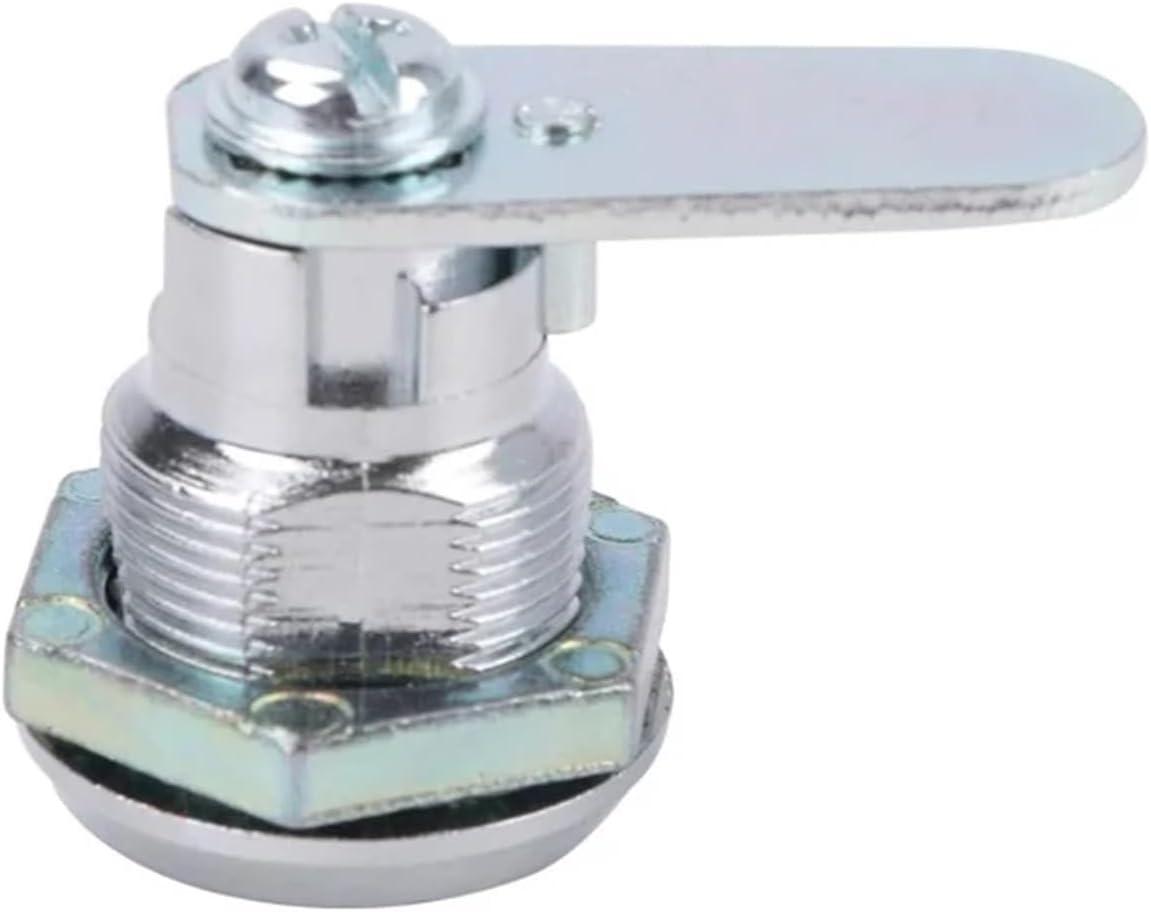 キーなし 亜鉛合金 三角形シリンダー カムロック ボックス キャビネット タンロック 3個