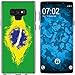 Produktbild PhoneNatic Case kompatibel mit Samsung Galaxy Note 9 Silikon-Hülle WM Brasilien M3
