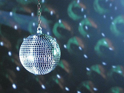 Palla A Specchi Leggera Soundlab 100 Mm Argento: Sfera Disco Con Tasselli In Vetro, Perfetta Per Feste, Dj Set E Grigliate. Include Fascetta Per Appendere - 2