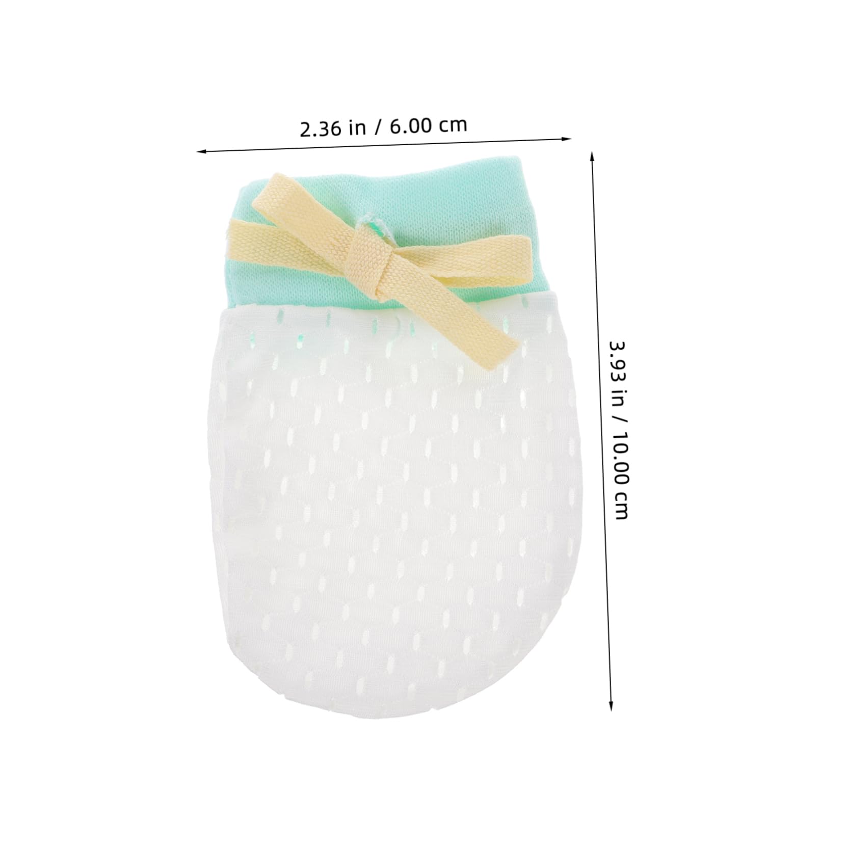 BESPORTBLE Newborn Baby Mittens No Scratch Hand Protector for Baby Nursing Care Mittens 0-10 Months