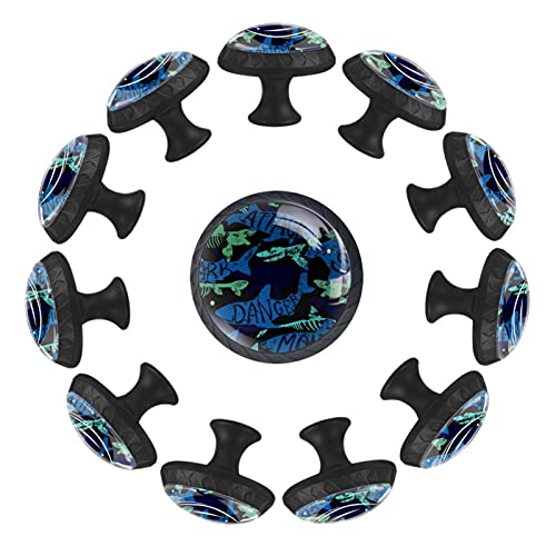 Bouton de tiroir requin monstre 35 mm pour meuble de salle de jeux - 2