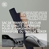 SLOWPLAY tapis de poker Godel, 120 x 70 cm, déperlant photo 6