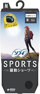 ソフィ SPORTS 躍動ショーツ Mサイズ ブラック(生理用品 サニタリーショーツ)