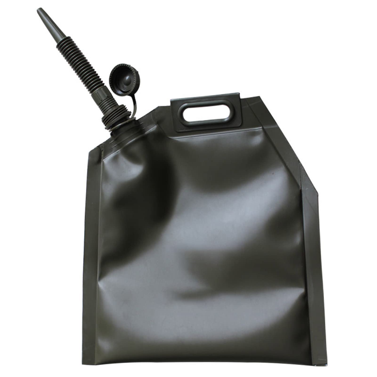 Conteneur essence pliable anti-panne sèche pour éviter l'encombrement du coffre auto
