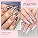 Nail Dotting Pen in Ballpoint Pen Design, Tiny Paint Brushes Liner Brush for Nails Gel, Uv Gel, Rhinestone Precision Tools for Manicure DIY,YGJ-010