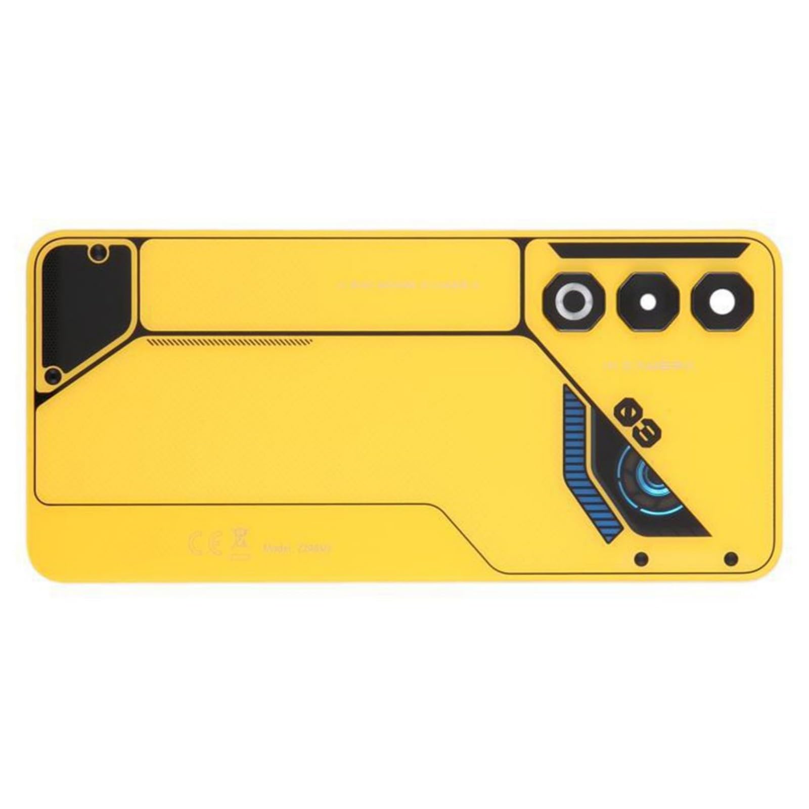 Resistente all'acqua Vetro Batteria Porta Shell per Smartphone Caratteristiche Anti Camera Ringing e Facile Installazione Telefono Copertura Posteriore con Fotocamera Suoneria