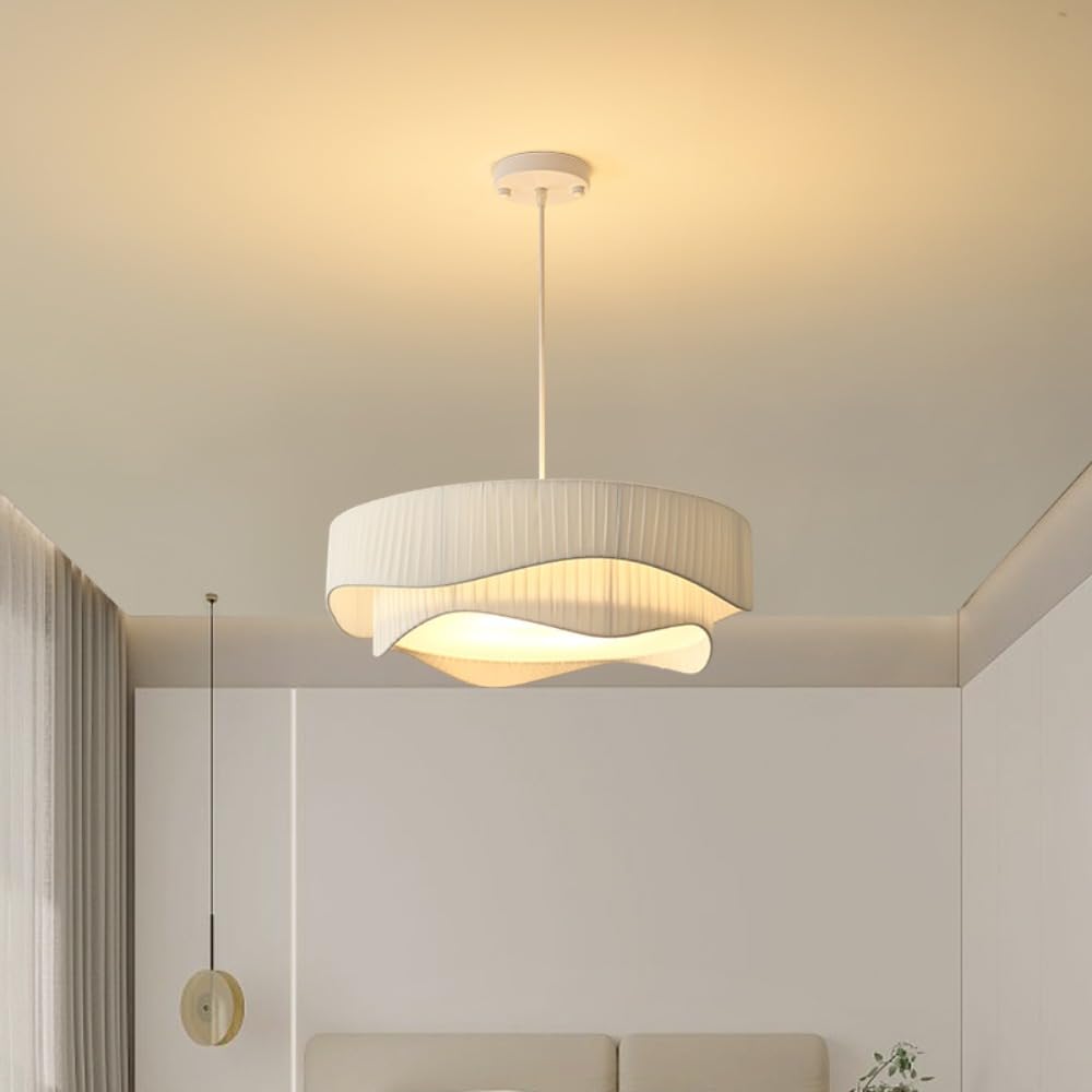 CSXSXAUO Contemporary LED Pendant Lamp Fashion Art Dining Room Bedroom Study Hotel Villa Cafe Corridor Home Chandelier (Style A D50cm)