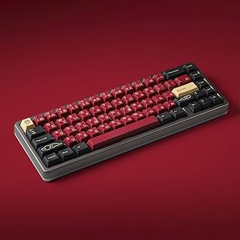 Amazon.co.jp: DROP + Redsuns GMK Red Samurai Keycap Set for