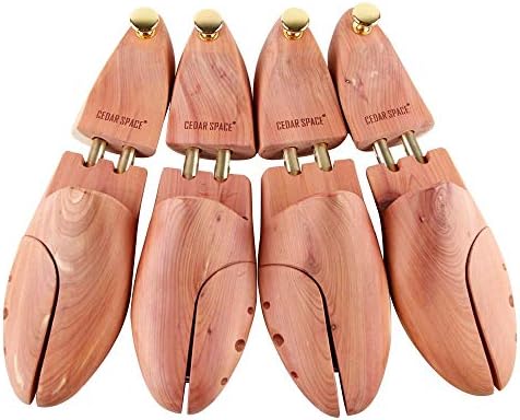 Cedar Shoe Tree for Men - 4 Packs