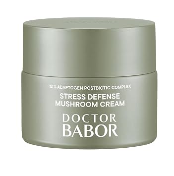 BABOR DOCTOR Microbiomic Stress Defense Mushroom Cream 50 ml Nourishing Antioxidant Face Moisturizer Vegan Professional Skincare