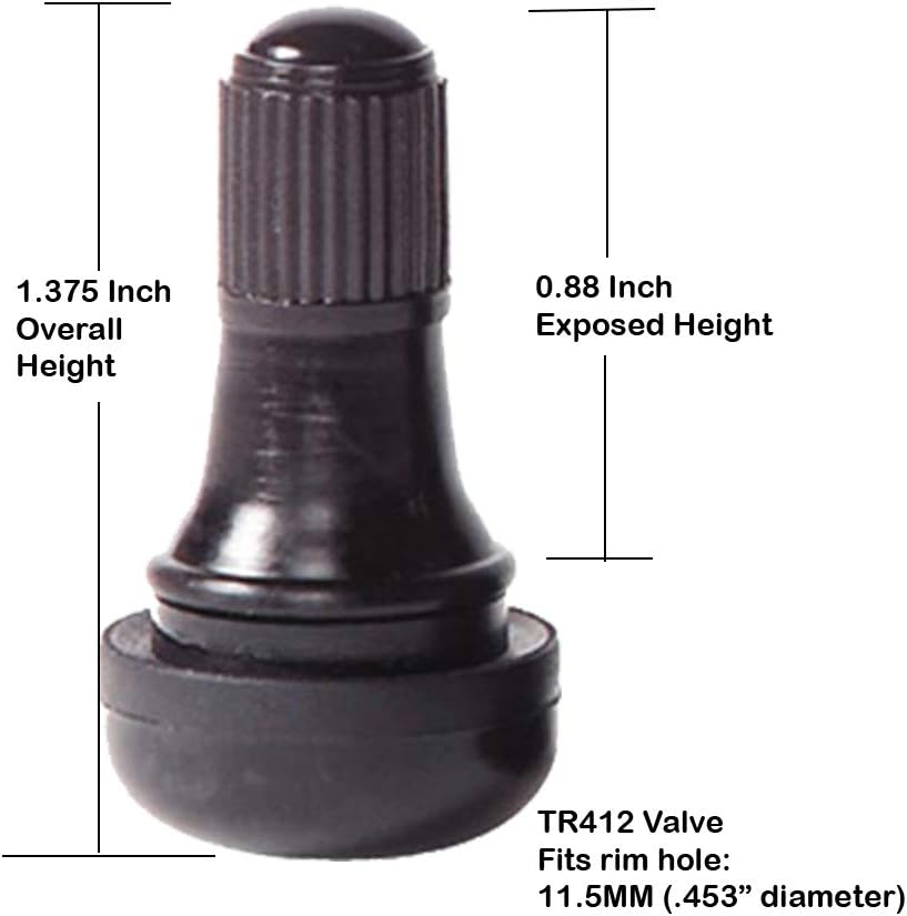 Amazon Com Xtra Seal Four 4 Pack Tr 412 Tire Valve Stems 0 Inch Height 0 453 Rim Hole Rubber Snap In Brass Core Valve Stem Automotive Amazon Com Xtra Seal Four 4 Pack Tr 412 Tire Valve Stems 0 Inch Height 0 453 Rim Hole Rubber Snap In Brass Core Valve Stem Automotive
