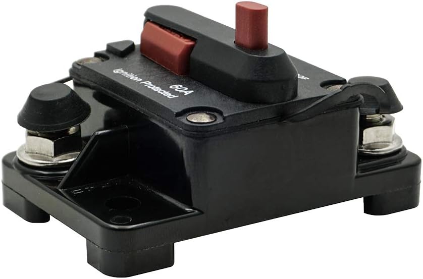 48V DC Young Marine Circuit Breaker for Boat Trolling with Manual Reset