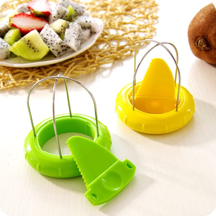 Pelapatate per Kiwi, Pelapatate Verde Portatile per Pelapatate per Kiwi e Mango, Taglierina Multifunzionale per Sbucciare Frutta e Strumenti Nucleanti per Sbucciare Tubi Dell'acqua