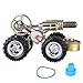 Ithassal Hot Air Stirling Engine Car, Mini External Combustion Stirling Engine Kit, Car Engineer Generator Model Science Experiment Physical Car Toy