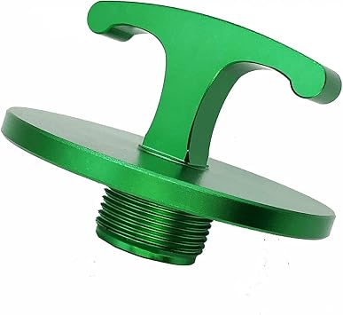 Aluminum Alloy-Oil Filter Plug Tool, Oil Filter Plug Cap Off Tool for Dodge Ram 05083285AA MO285 Turbo Diesel 5.9L 6.7L Cummins-Green