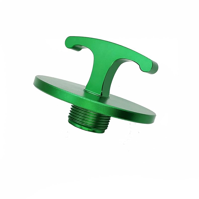 Ferramenta Tampa para Filtro de Óleo em Liga de Alumínio XJDAMZ para Dodge Ram Cummins 5,9 L e 6,7 L, 05083285AA, MO285, Verde