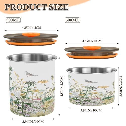 Envase hermético para café ATTX acero inoxidable 17oz miniatura 2