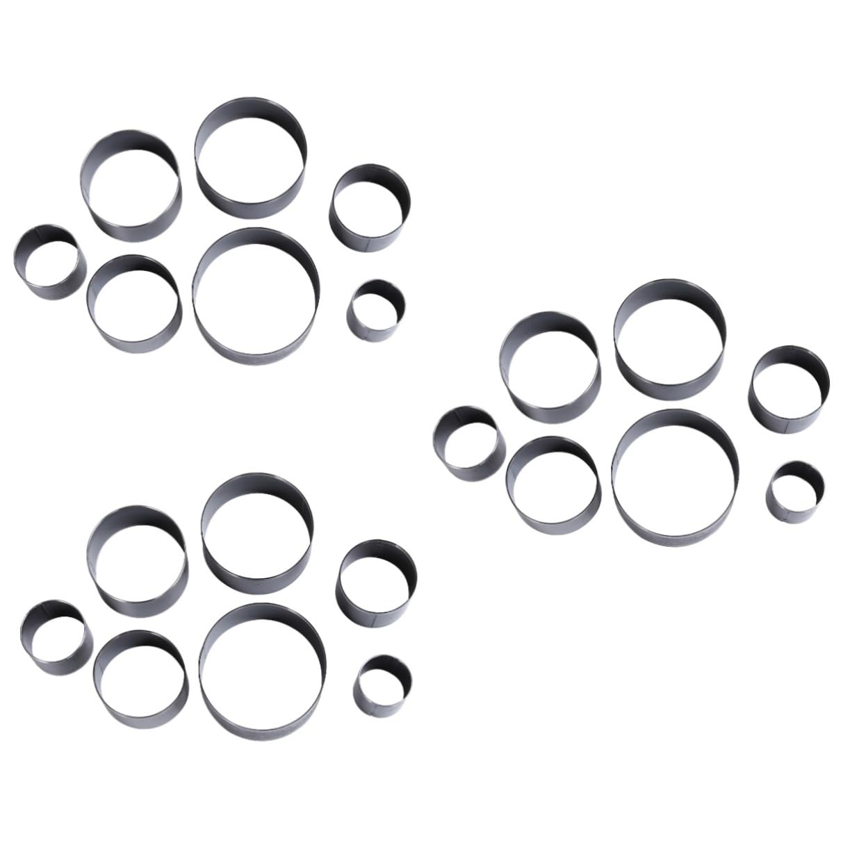 Operitacx 3 Ensembles Poinçon Creux Trousse Portable Poinçon De Ceinture Outil De Perforation D'oeillets Coupeur De Poinçon Outil De Frappe Artisanat Outils