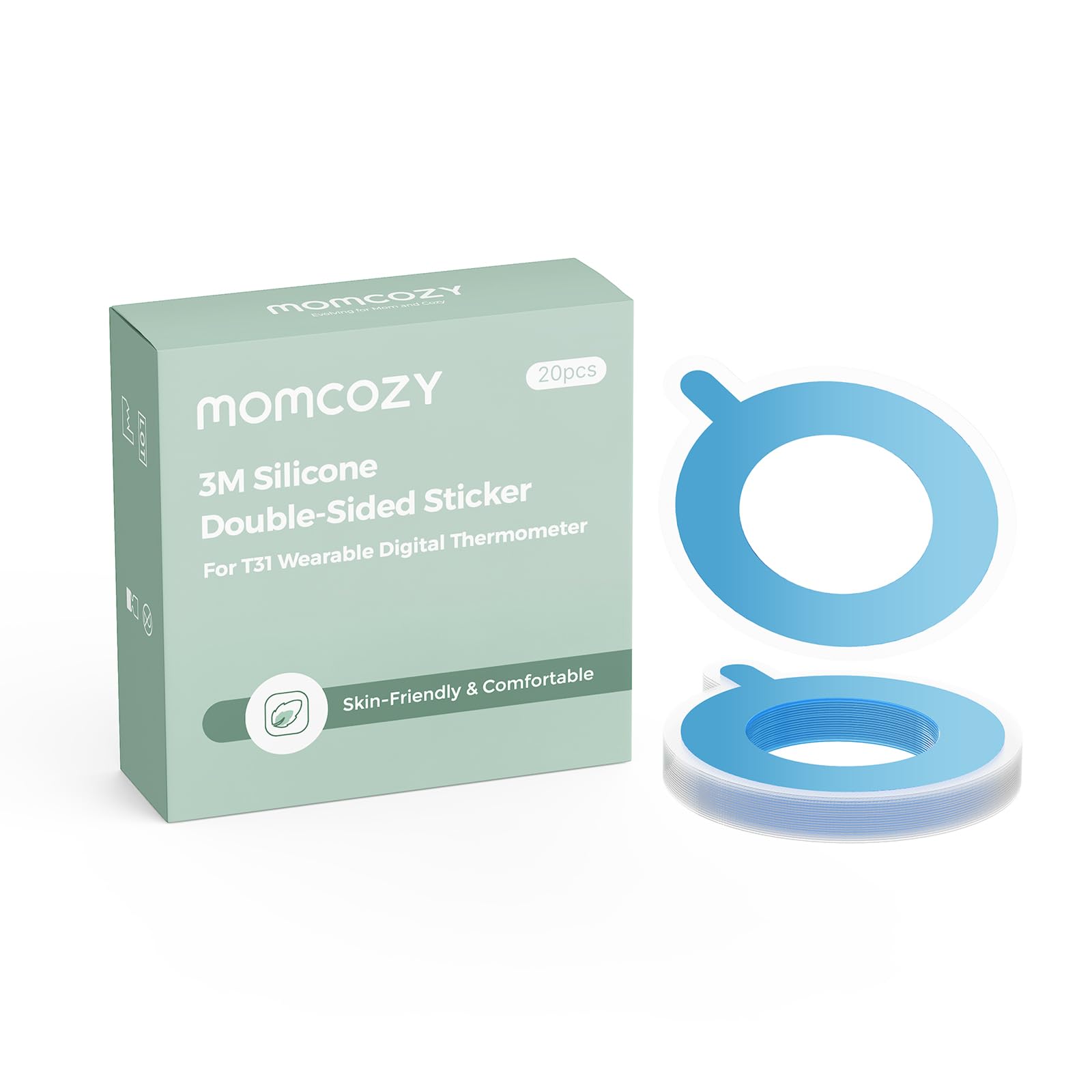 Momcozy Zubehör-Aufkleber für Fieberthermometer