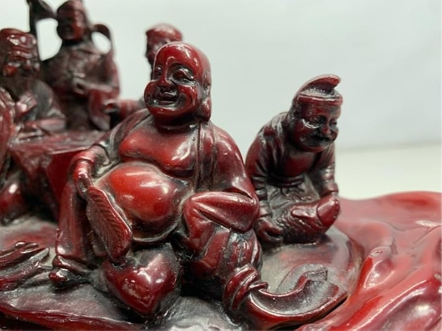 魚上　恵比寿　楠淡彩　木像　置物　アンティーク　縁起物 魚上 恵比寿 楠淡彩 木像 置物 アンティーク 縁起物