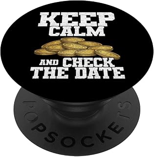 Coin Collecting Humor Numismatics Coin Collector PopSockets Adhesive PopGrip