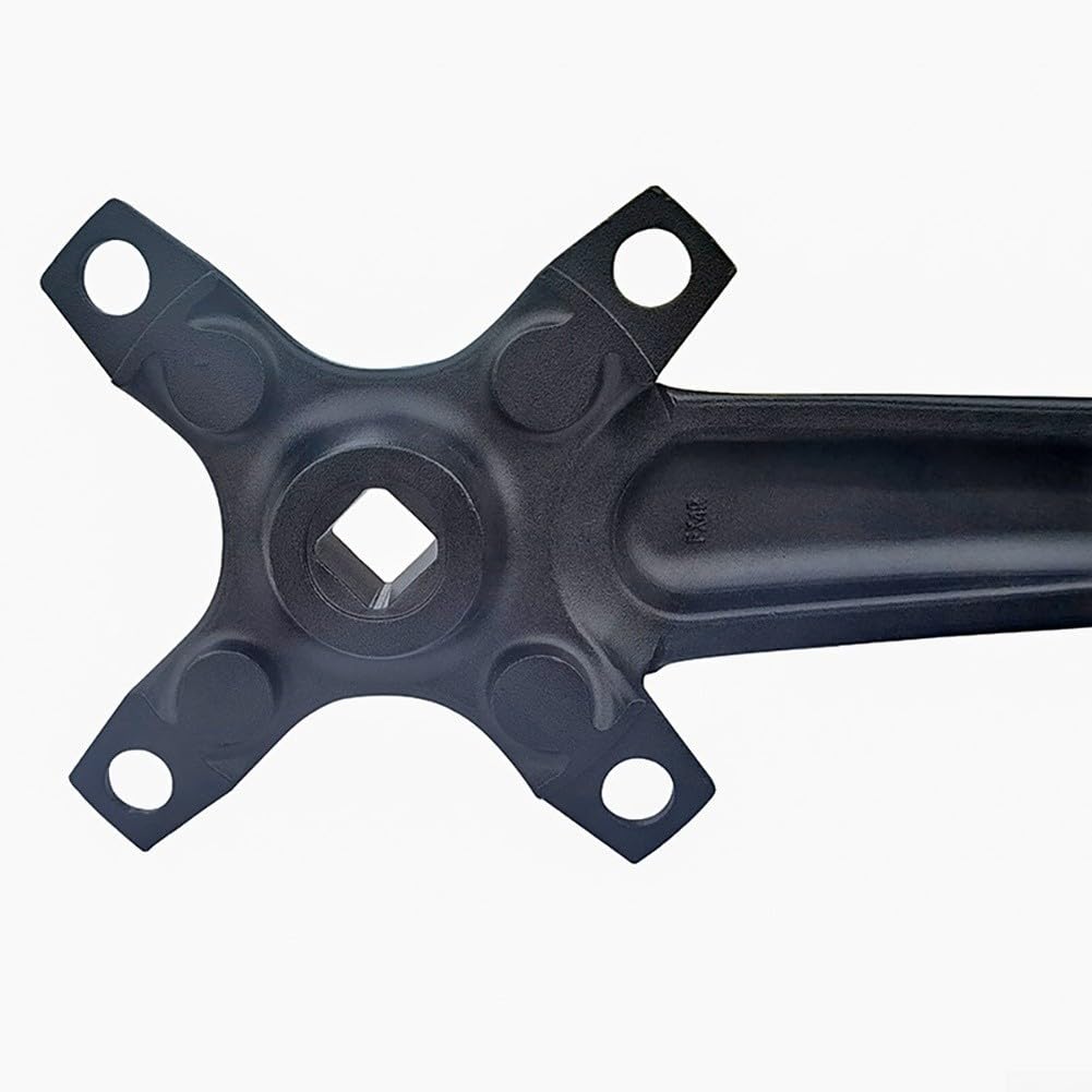 Pedivella leggera da 152 mm realizzata in lega Al-6061-t6 con doppia corona Bcd104 mm per ingranaggi da 7 a 12 velocità
