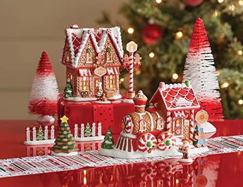 Department 56 North Pole Village Gingerbread Bakery Lit Building, 6 Inch, Multicolor #TOP27