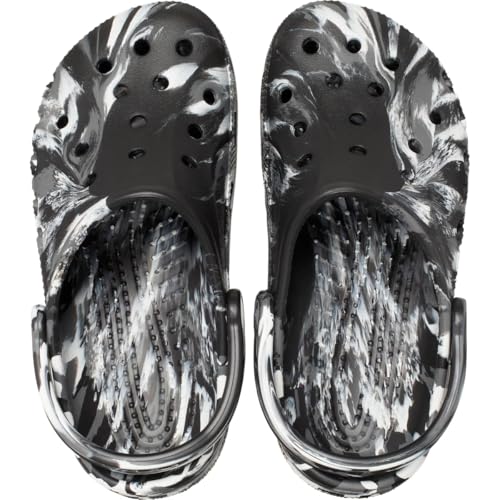 Image of Crocs Unisex Adult Baya Marbled Clogs