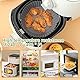 6 Stück Silikon Form Heißluftfritteuse, Air Fryer Silikon Einsatz, 6 Größen Silikon Backform für Heißluftfritteuse, Silikonformen Heissluftfritteuse für Backöfen, Mikrowellen, Heißluftfritteusen