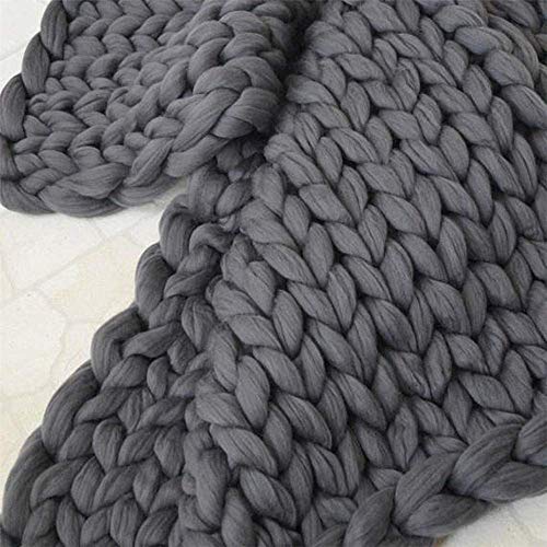 Couverture en tricot épais pour canapé et chambre cocooning - 7