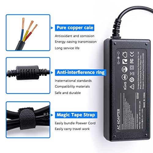 19V 65W AC DC Adapter Charger Compatible with JBL Boombox Portable Bluetooth Waterproof Speaker BL Xtreme Xtreme 2 JBL Boombox Portable Wireless Speaker (Black, Blue, Red) Power Supply Cord - Thumbnail 3