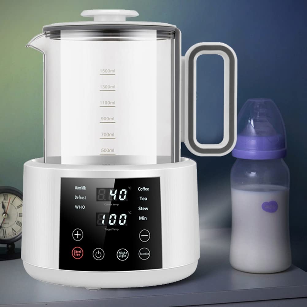 Carriere Scaldabiberon Scaldabiberon Intelligente 6In1 Riscaldatore Veloce per Alimenti per Bambini per Latte Materno/Formula/Latte/Tè/Caffè Euplug