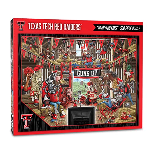 Image of YouTheFan NCAA Barnyard Fans 500pc Puzzle
