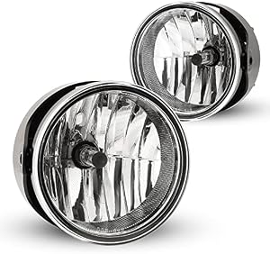 AUTOWIKI Fog Lights Fit for 2007-2014 Ford Expedition/ 2008-2011 Ford Ranger (Not Fit STX Package) 2PCS Fog Light Lamps Assembly Replacement