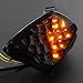Super Bright 19 Motocycle LED Rear Running Turn Signal Tail Light Integrated Taillight Fit For Yamaha YZF R1 2004 2005 2006 Smoke